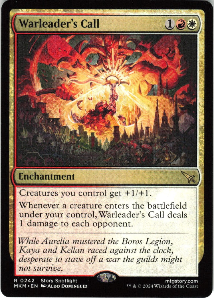 Warleader's Call #242 NM