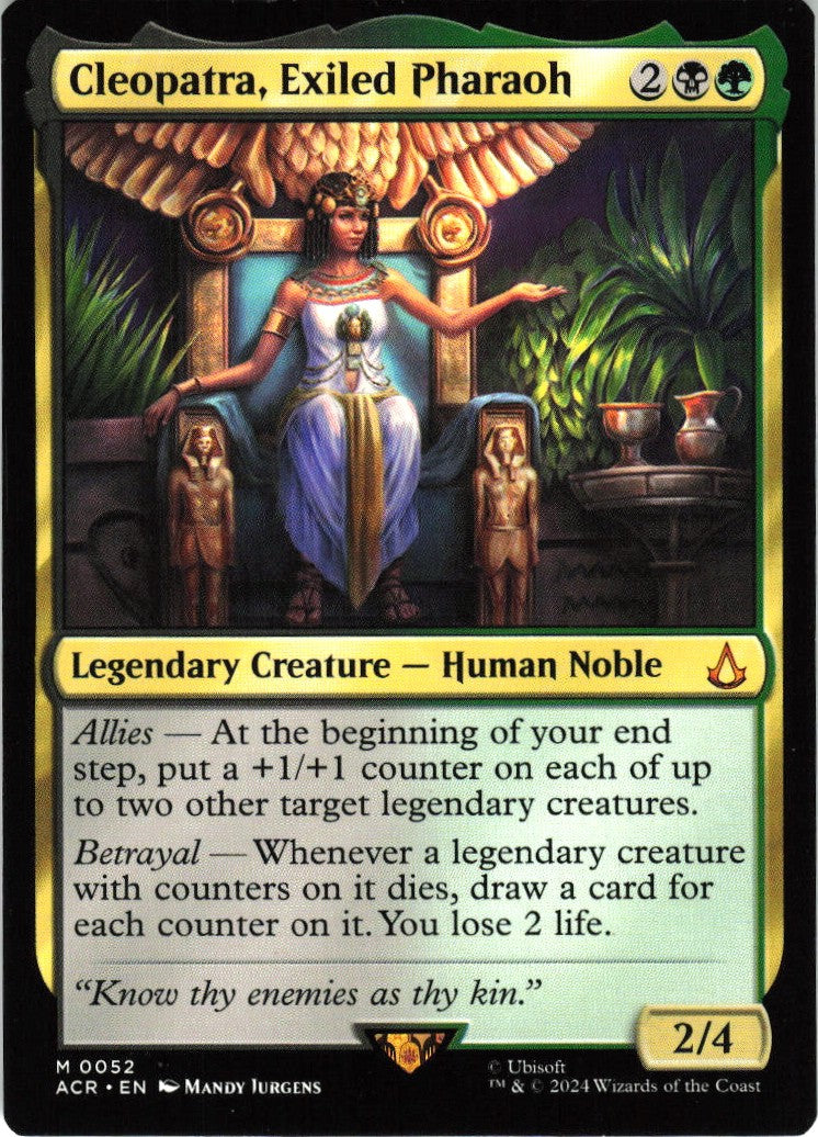 Cleopatra, Exiled Pharaoh #52 NM