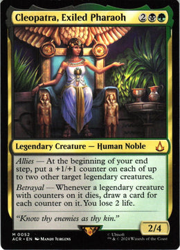Cleopatra, Exiled Pharaoh #52 NM