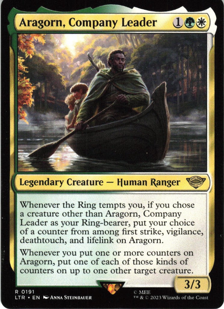Aragorn, Company Leader #191 NM