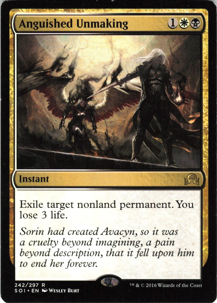 Anguished Unmaking #242 NM