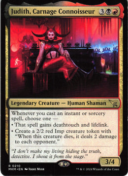 Judith, Carnage Connoisseur #210 NM