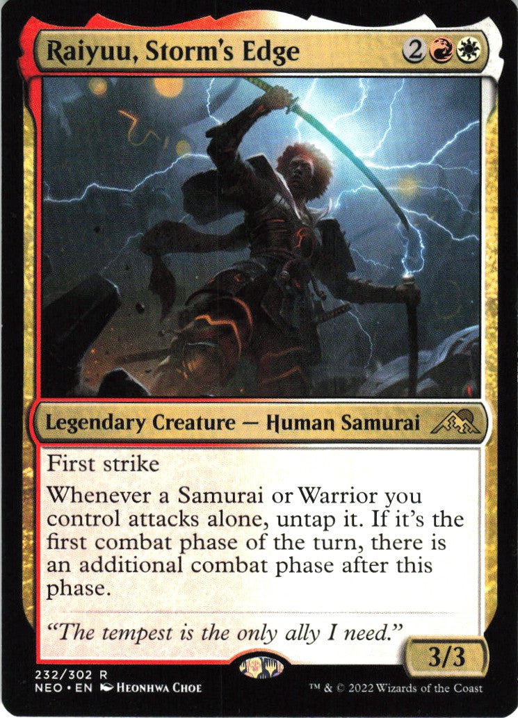 Raiyuu, Storm's Edge #232 NM