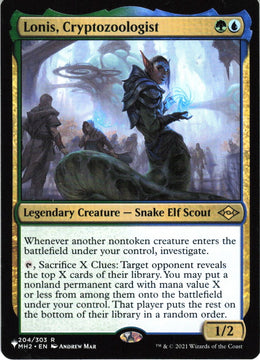 Lonis, Cryptozoologist #204 NM