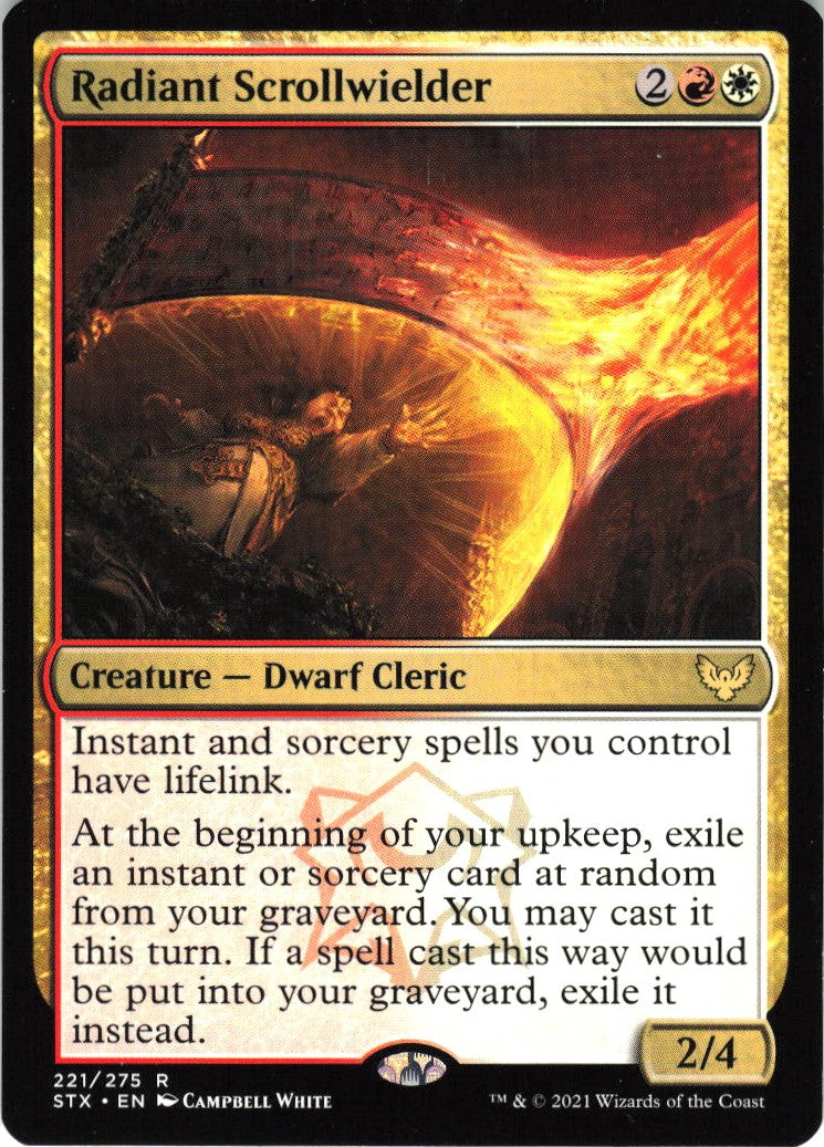 Radiant Scrollwielder #221 NM