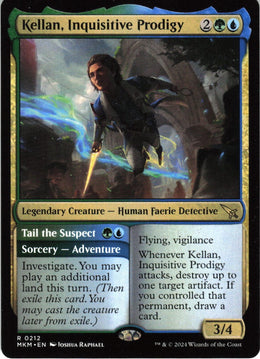 Kellan, Inquisitive Prodigy // Tail the Suspect #212 NM