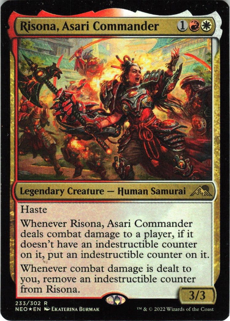Risona, Asari Commander #233 NM