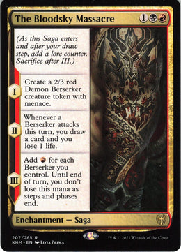 The Bloodsky Massacre #207 NM