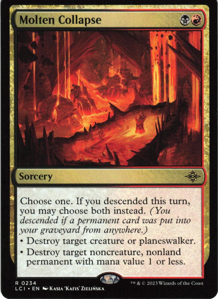 Molten Collapse #234 NM