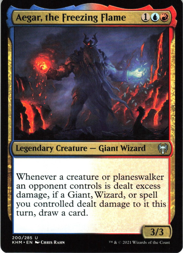 Aegar, the Freezing Flame #200 NM
