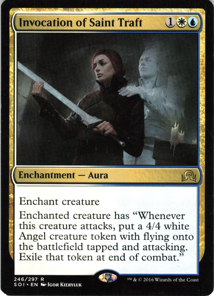 Invocation of Saint Traft #246 NM