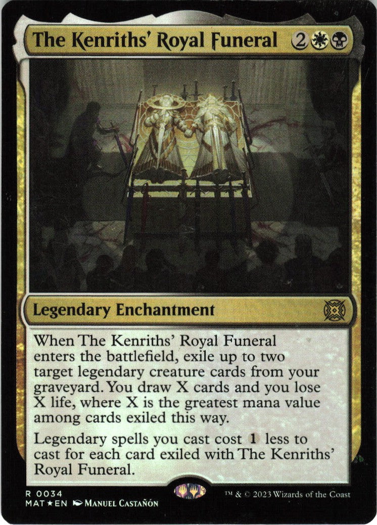 The Kenriths' Royal Funeral #34 NM