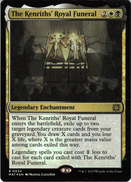 The Kenriths' Royal Funeral #34 NM