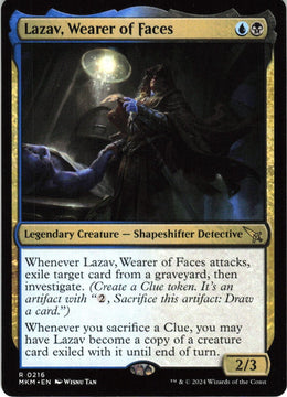 Lazav, Wearer of Faces #216 NM