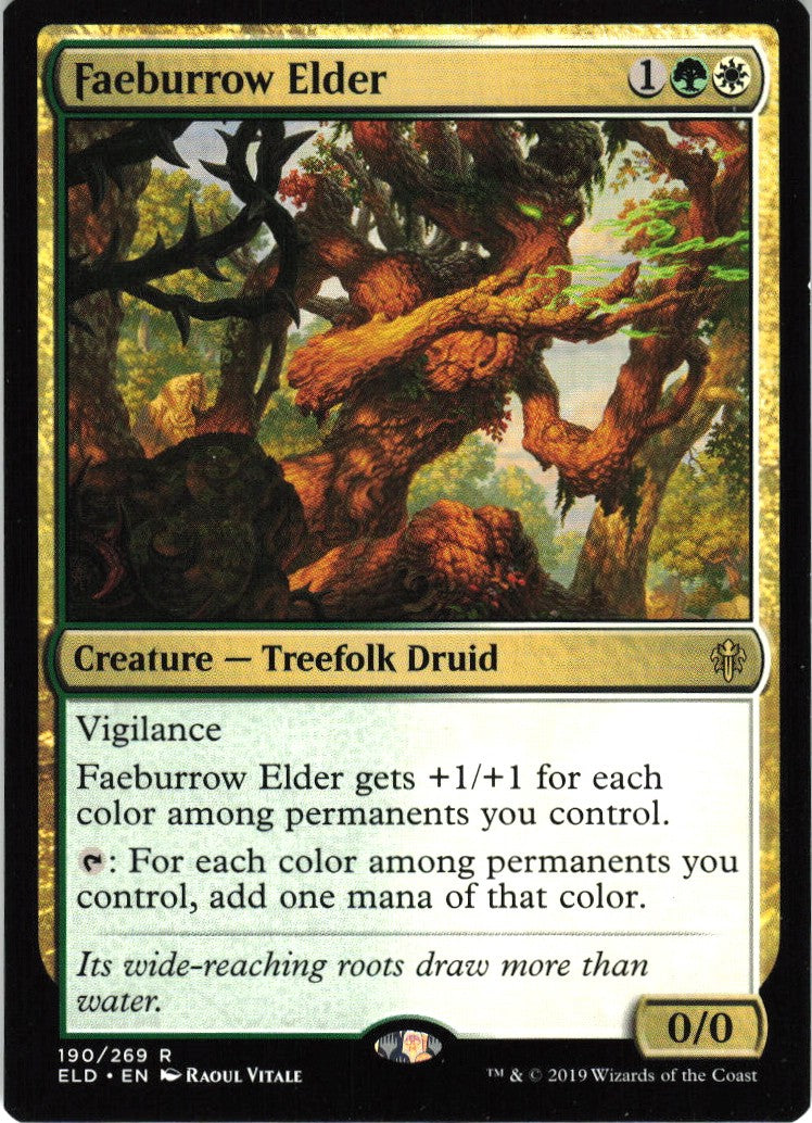 Faeburrow Elder #190 NM