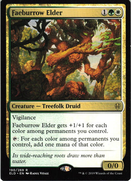 Faeburrow Elder #190 NM