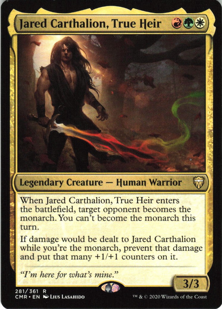 Jared Carthalion, True Heir #281 NM