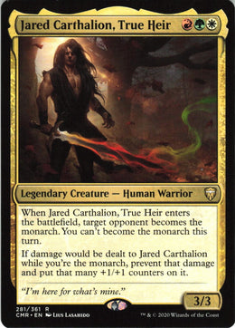 Jared Carthalion, True Heir #281 NM