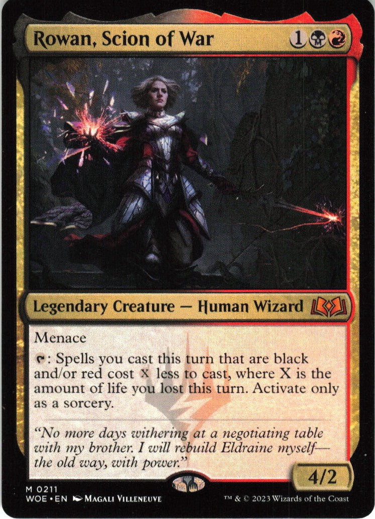 Rowan, Scion of War #211 NM