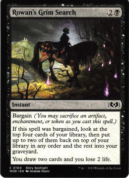 Rowan's Grim Search #104 NM