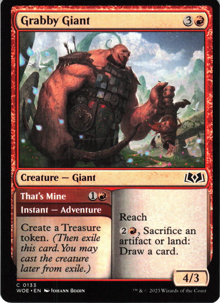 Grabby Giant // That's Mine #133 NM