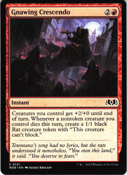Gnawing Crescendo #131 NM
