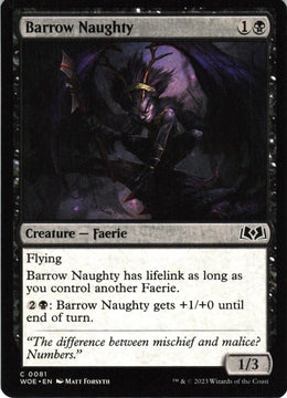 Barrow Naughty #81 NM