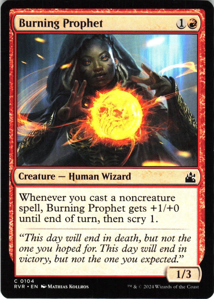 Burning Prophet #104 NM