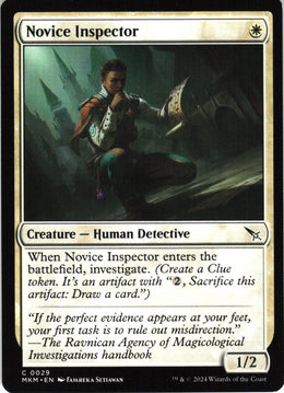Novice Inspector #29 NM