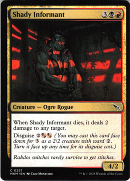 Shady Informant #231 NM