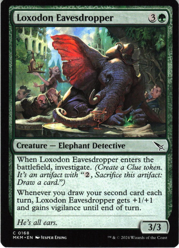 Loxodon Eavesdropper #168 NM