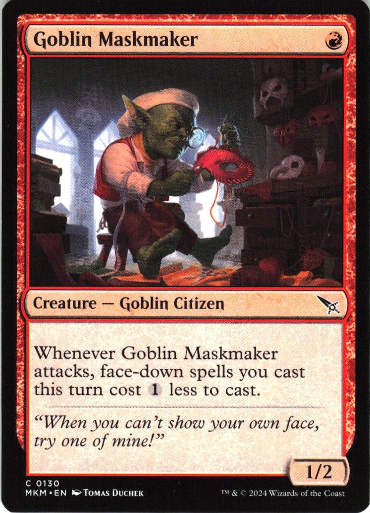 Goblin Maskmaker #130 NM