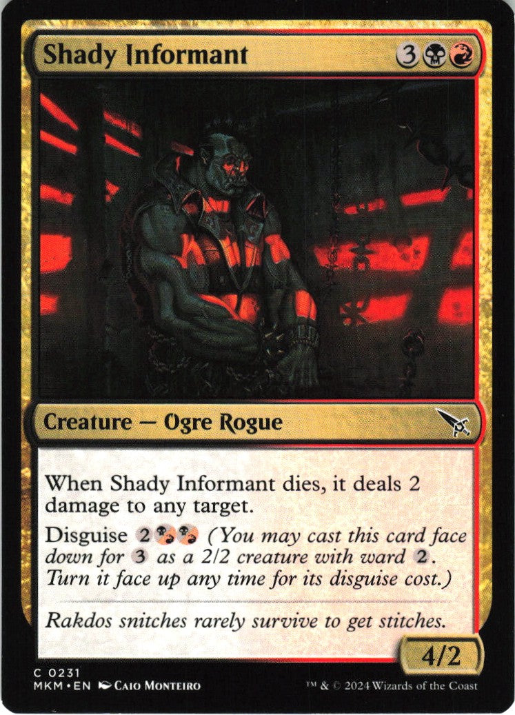 Shady Informant #231 NM