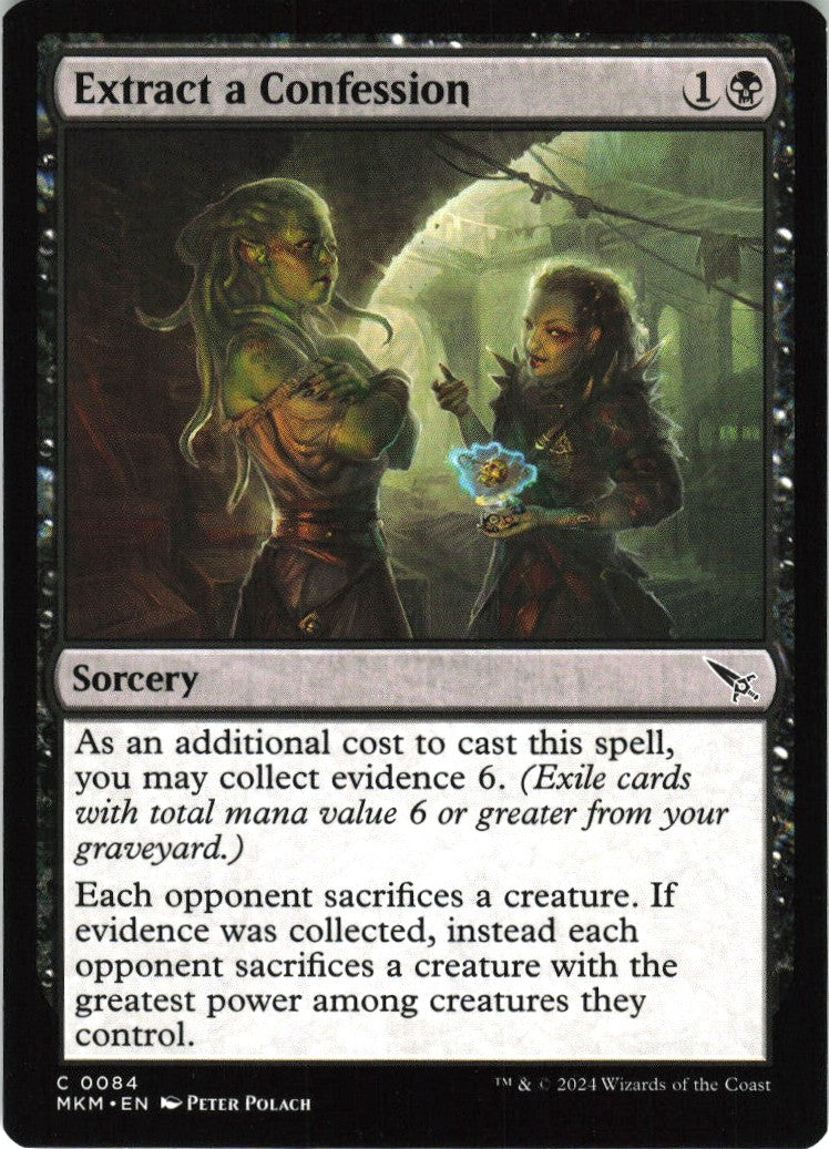 Extract a Confession #84 NM
