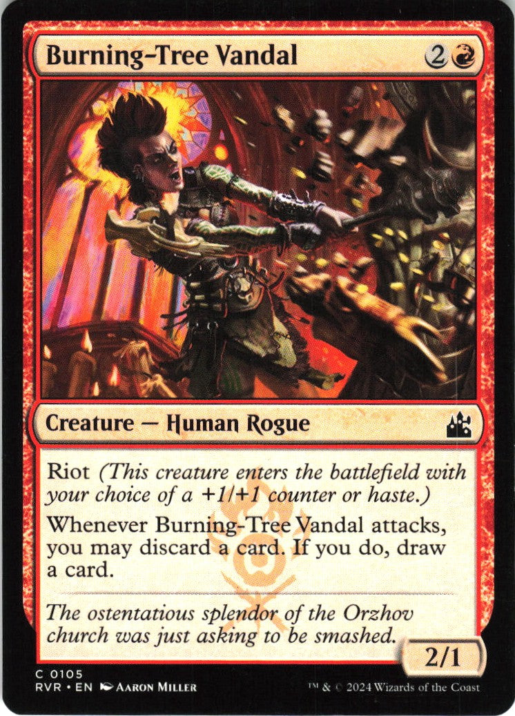 Burning-Tree Vandal #105 NM