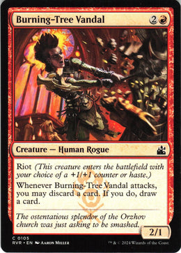 Burning-Tree Vandal #105 NM