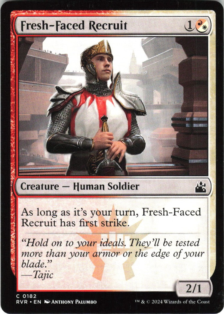 Fresh-Faced Recruit #182 NM