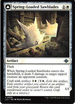 Spring-Loaded Sawblades // Bladewheel Chariot #36 NM