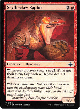 Scytheclaw Raptor #165 NM