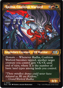 Radha, Coalition Warlord #55 NM