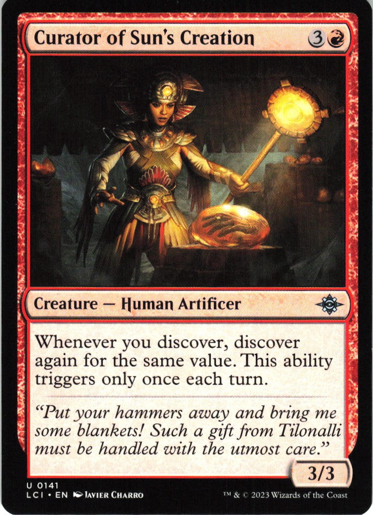 Curator of Sun's Creation #141 NM
