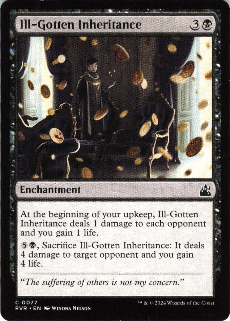 Ill-Gotten Inheritance #77 NM