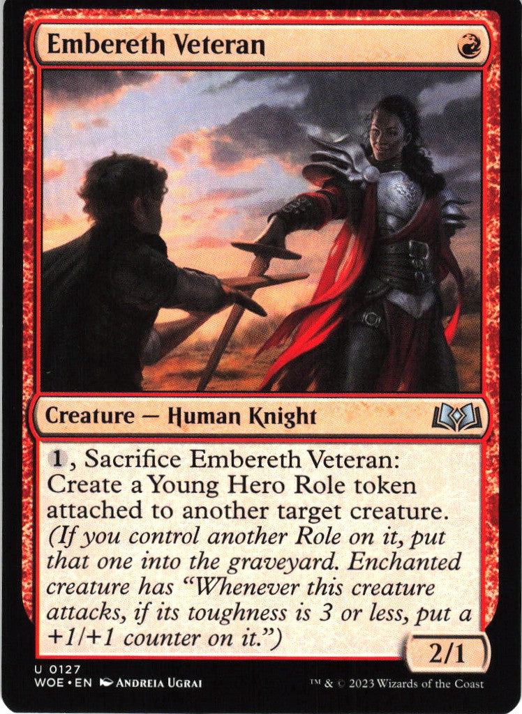 Embereth Veteran #127 Non-Foil