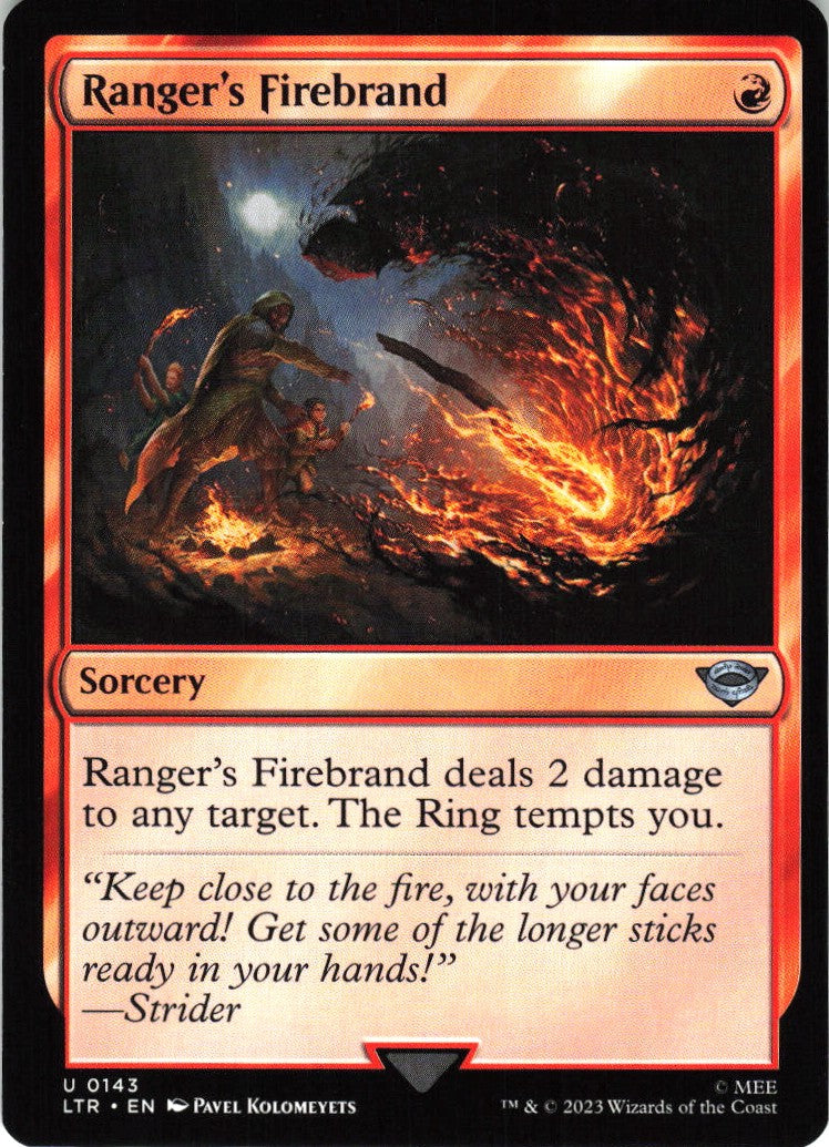 Ranger's Firebrand #143 Non-Foil