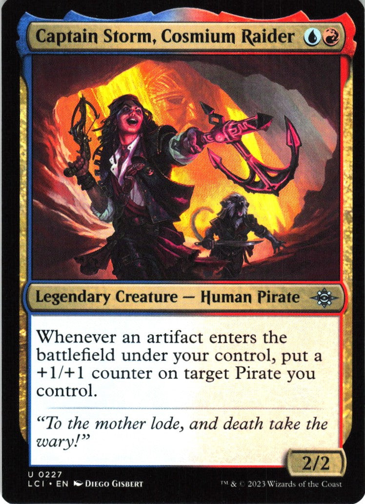 Captain Storm, Cosmium Raider #227 NM