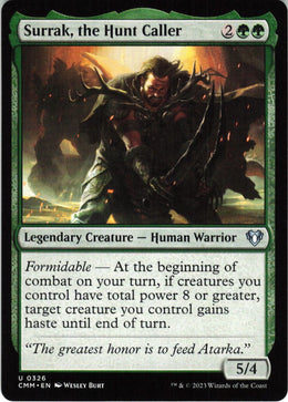 Surrak, the Hunt Caller #326 NM