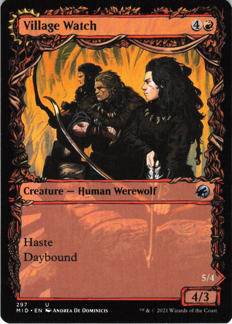 Village Watch // Village Reavers #297/277 Non-Foil
