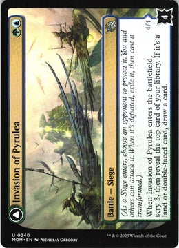 Invasion of Pyrulea // Gargantuan Slabhorn #240 NM