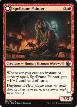 Spellrune Painter // Spellrune Howler #160 NM