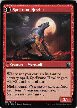 Spellrune Painter // Spellrune Howler #160 NM